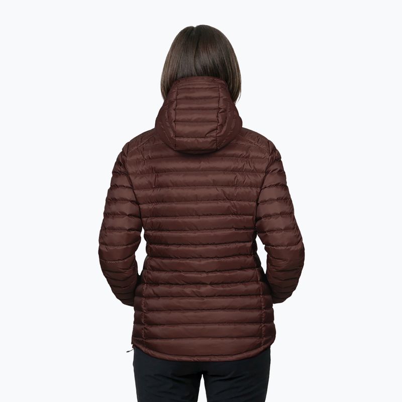 Kurtka puchowa damska Alpinus Kiruna brown 2