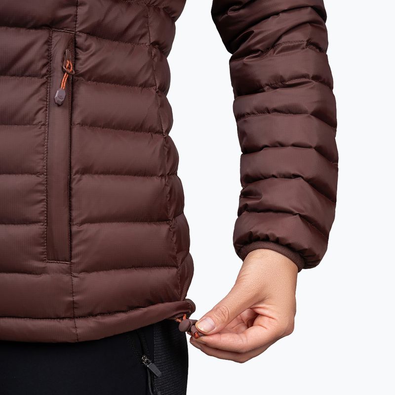 Kurtka puchowa damska Alpinus Kiruna brown 9