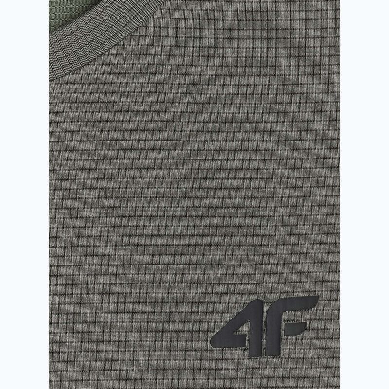 Koszulka treningowa męska 4F Athletic FNK M1775 khaki 2