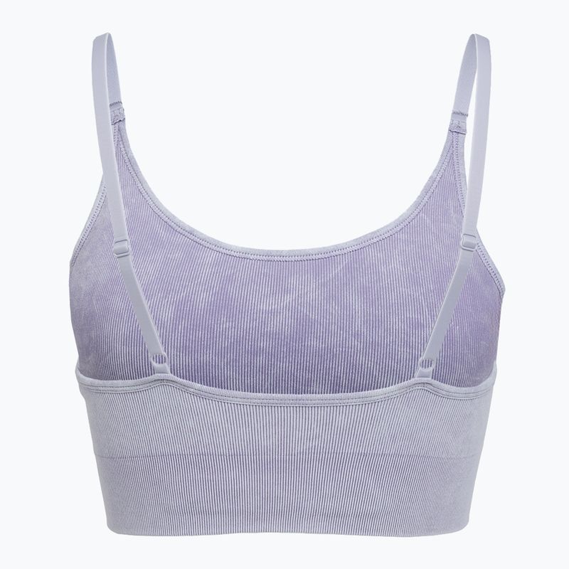 Biustonosz treningowy 4F Solar Punk F203 violet allover 9