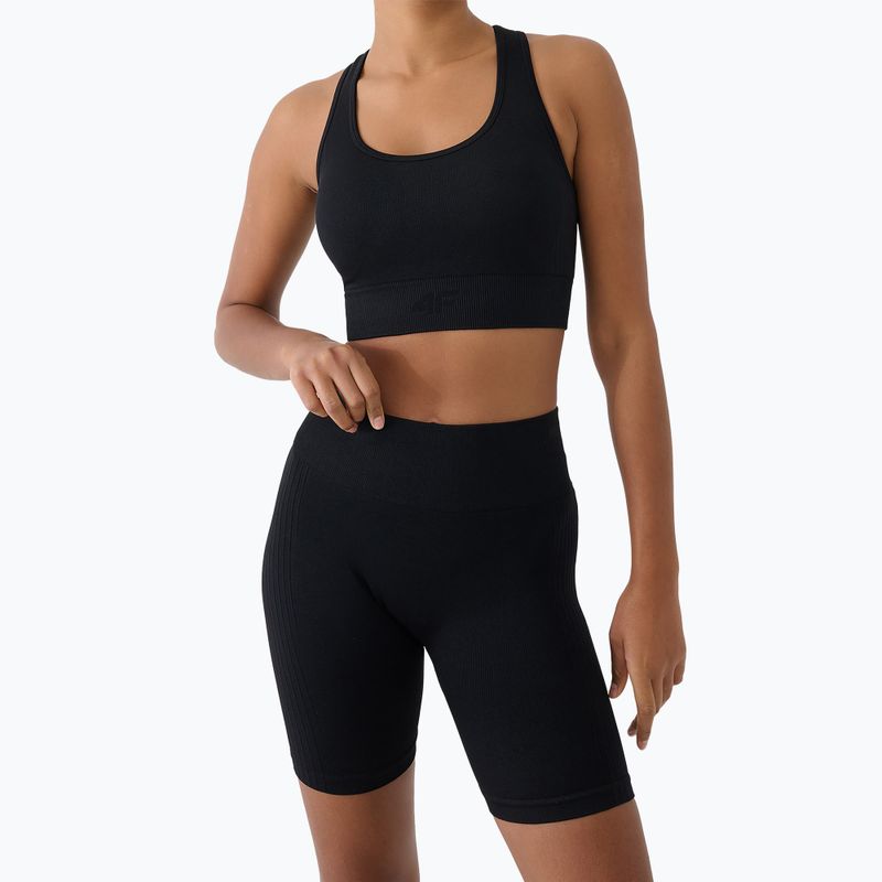 Legginsy treningowe damskie 4F Multiative FNK F087 deep black 6
