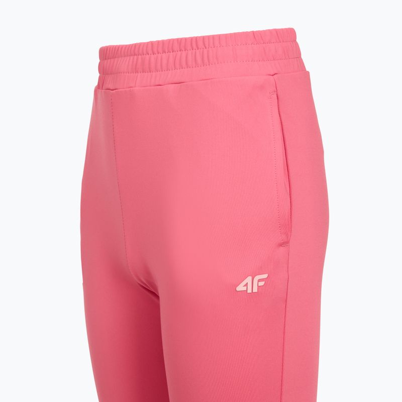 Spodnie dziecięce 4F The Color's Energy F1150 pink 3