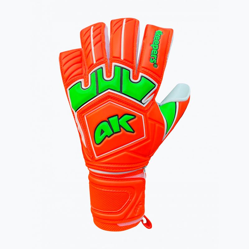 Rękawice bramkarskie dziecięce 4keepers Guard Fogo MNC Jr pomarańczowy 2