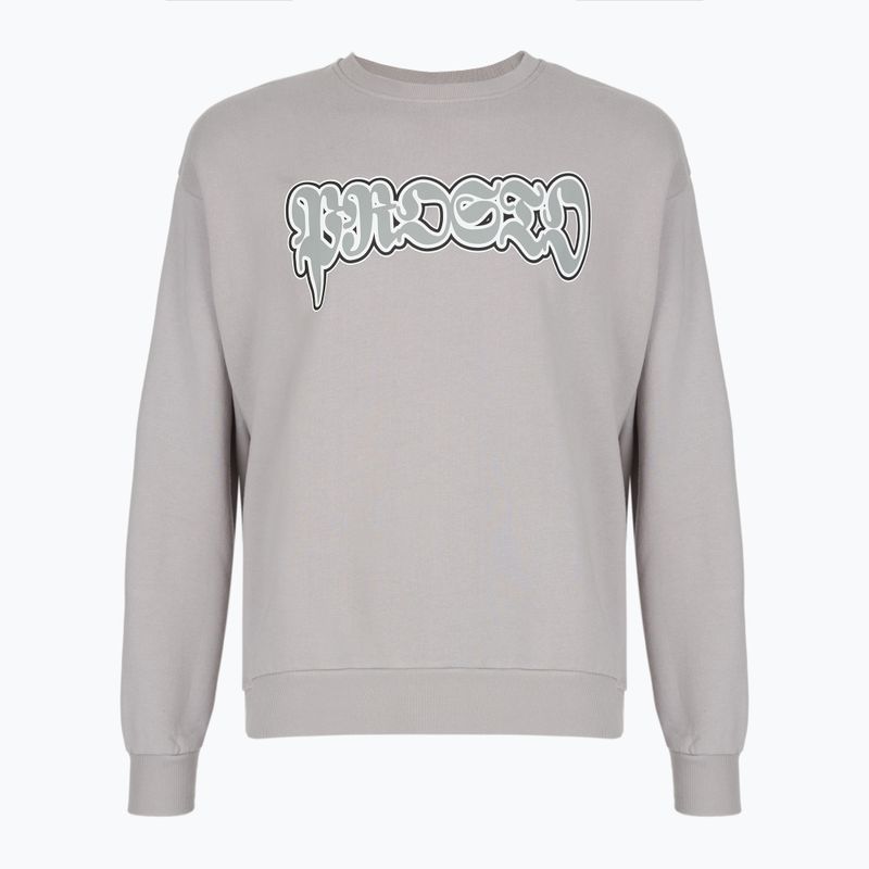 Bluza męska PROSTO Graffiti washed gray