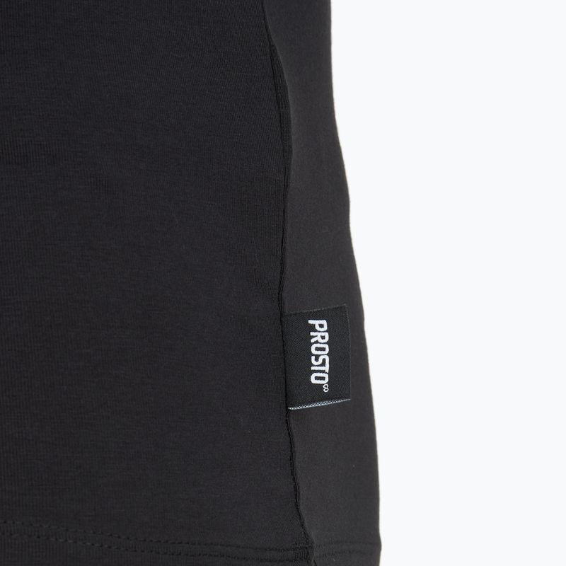 Koszulka męska PROSTO Slim black 3