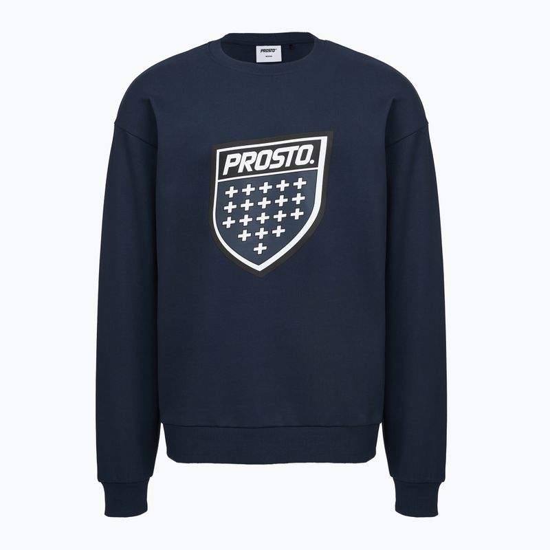 Bluza męska PROSTO Big Shield Crewneck navy