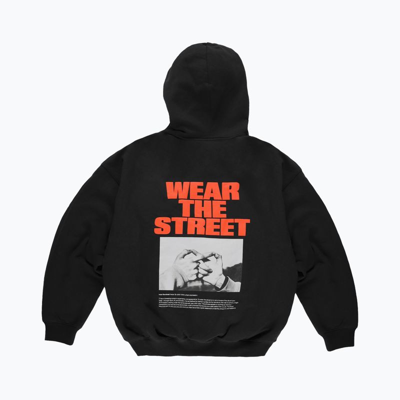 Bluza męska PROSTO Wear The Street Hoodie black 2