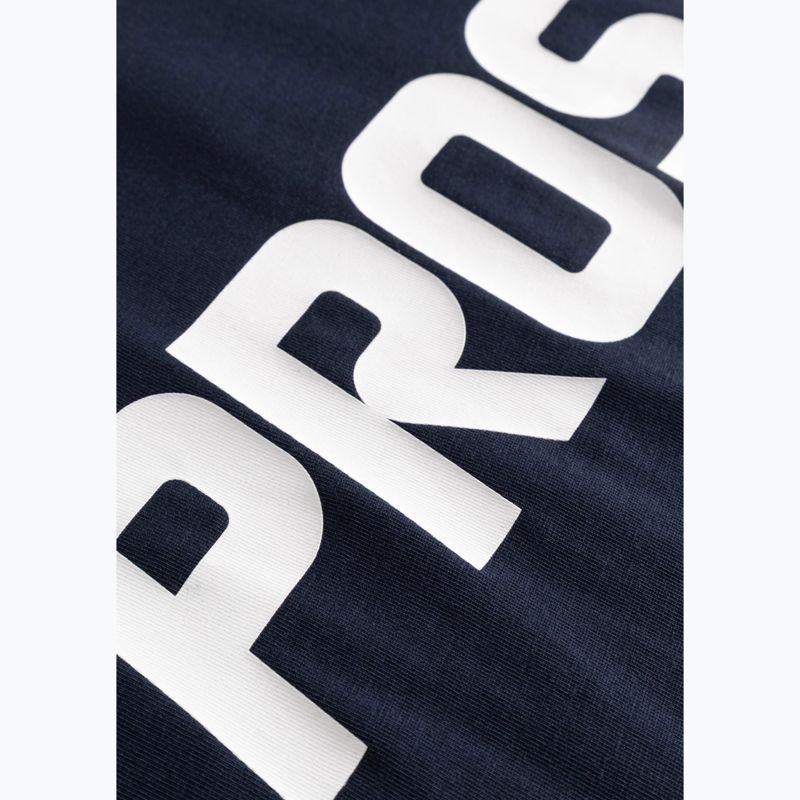 Koszulka męska PROSTO Big Log navy blue 2
