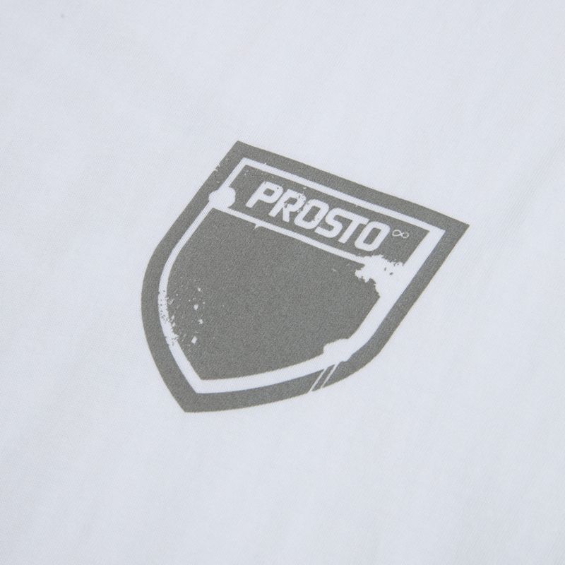 Koszulka męska PROSTO Splash Shield white 3