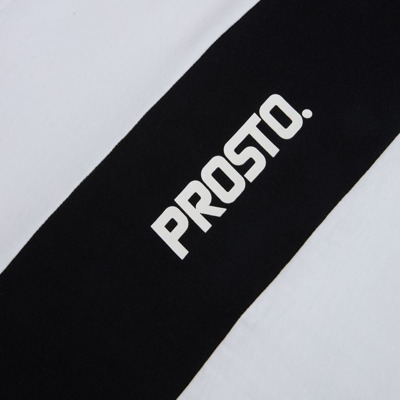 Koszulka męska PROSTO Root white/black 4