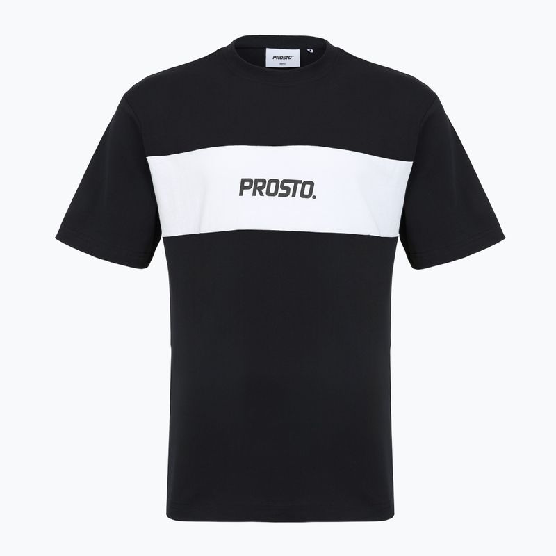 Koszulka męska PROSTO Root black/white
