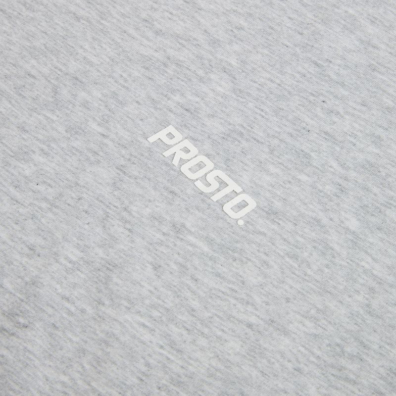 Koszulka męska PROSTO Base grey/melange 4