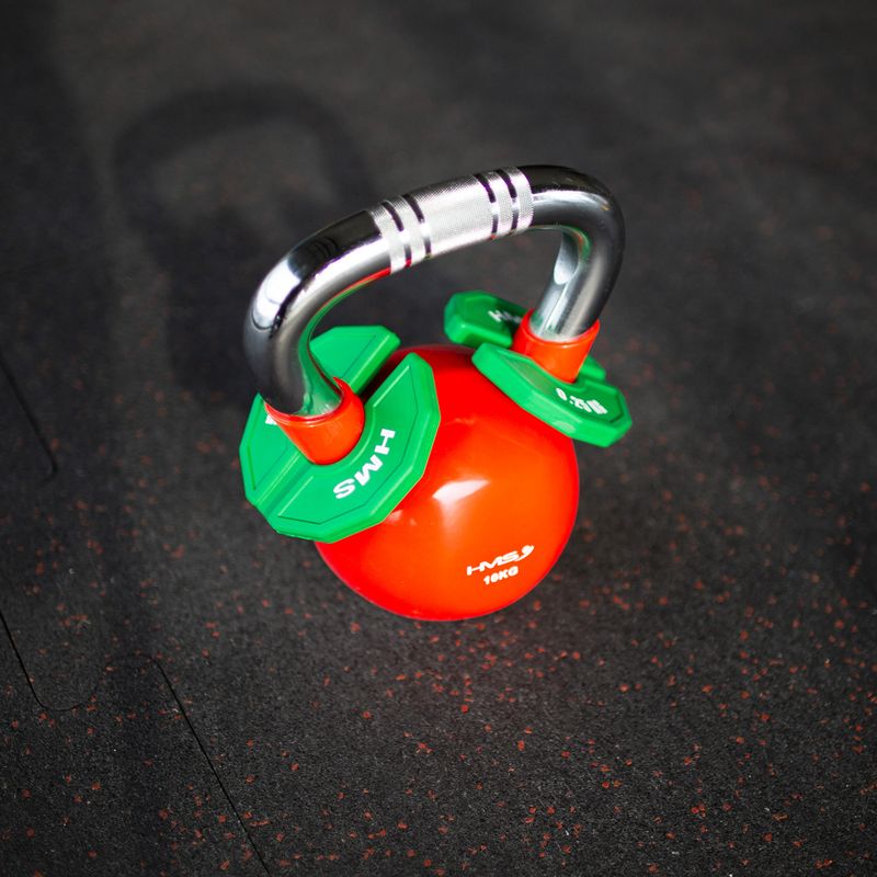 Obciążenie na sprzęt typu nakładka HMS TSN25 2 x 0,25 kg green 8