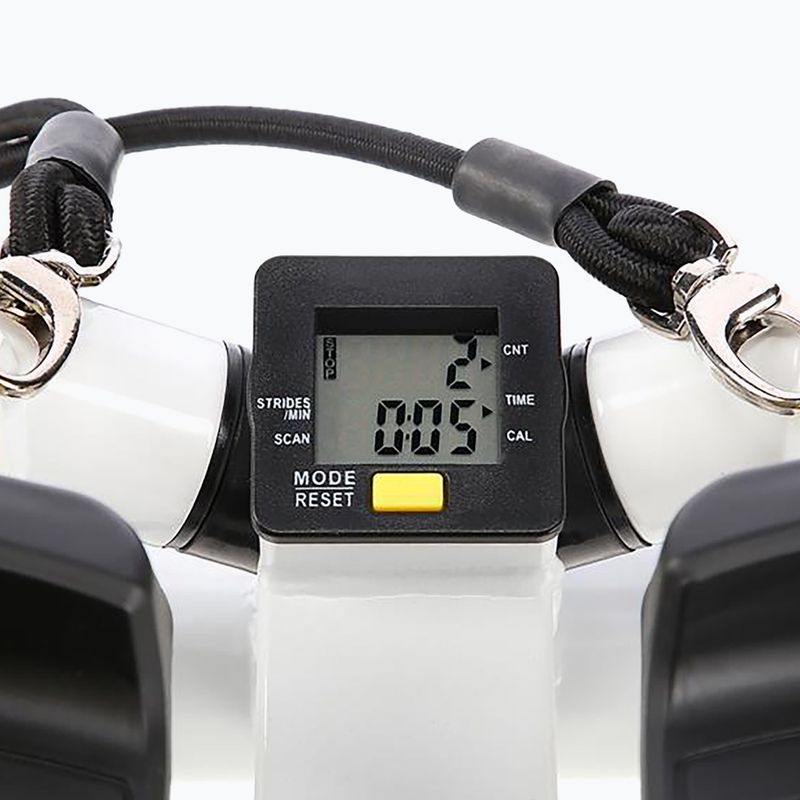 Stepper skośny HMS S3033 biały/żółty 4