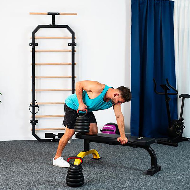 Zestaw ciężarów HMS SGN130 Pro Set 6W1 30 kg czarny/czerwony 7