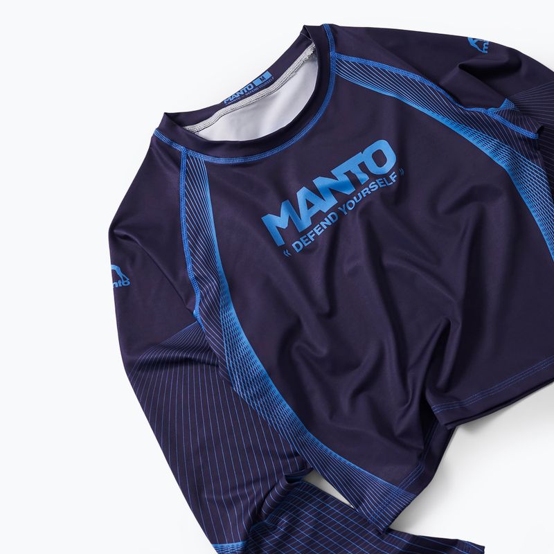 Rashguard damski MANTO Defend Rashguard granatowy 2