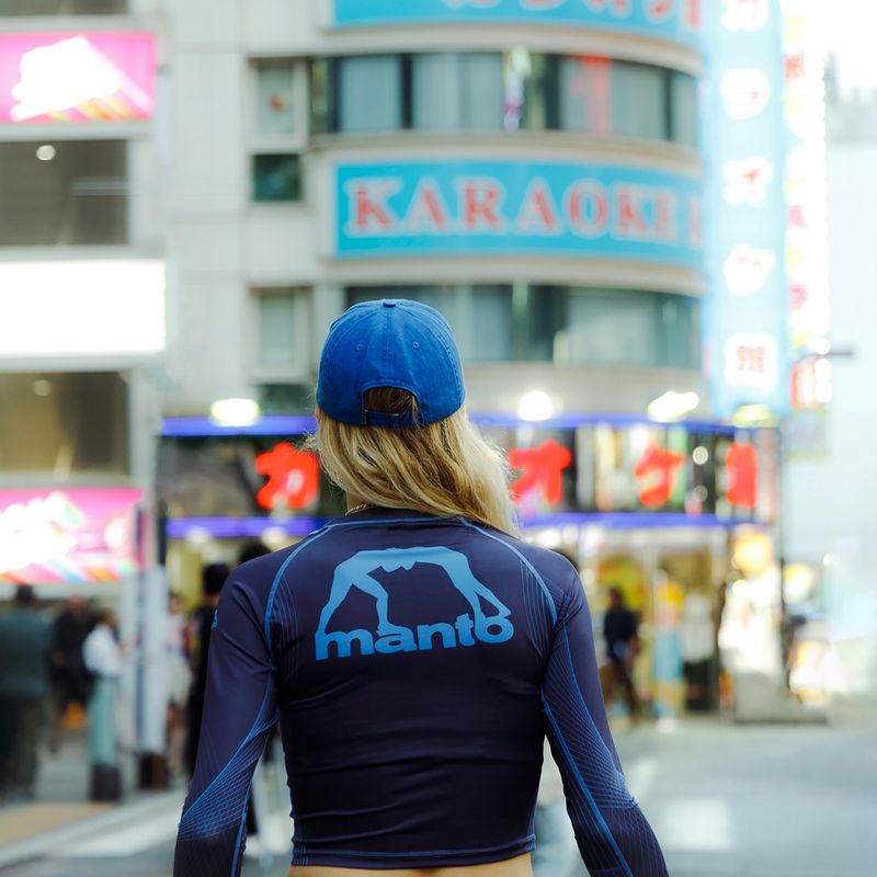 Rashguard damski MANTO Defend Rashguard granatowy 5