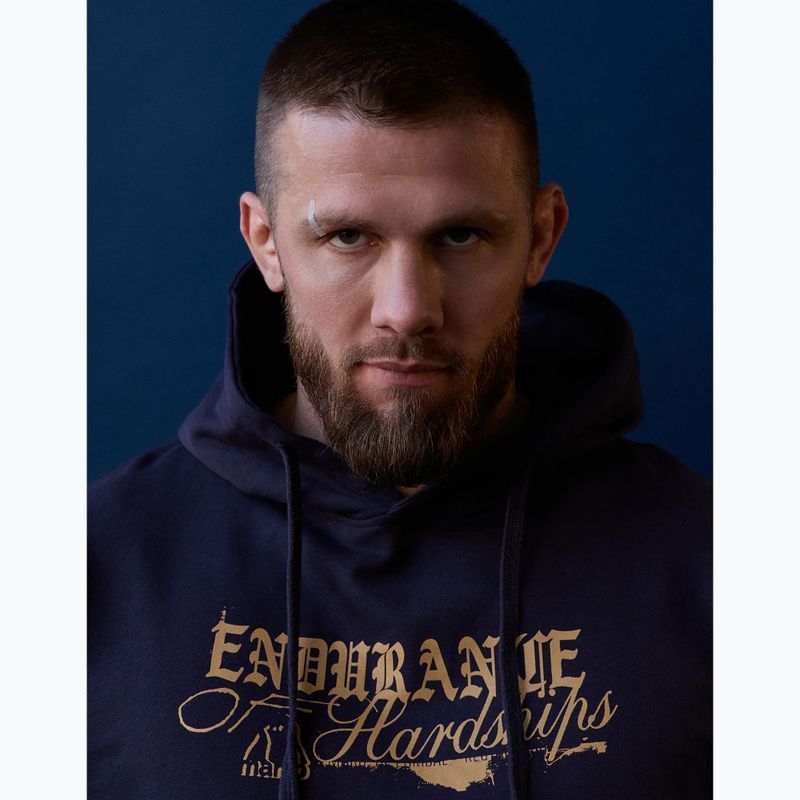 Bluza męska MANTO Resolve Hoody granatowy 5