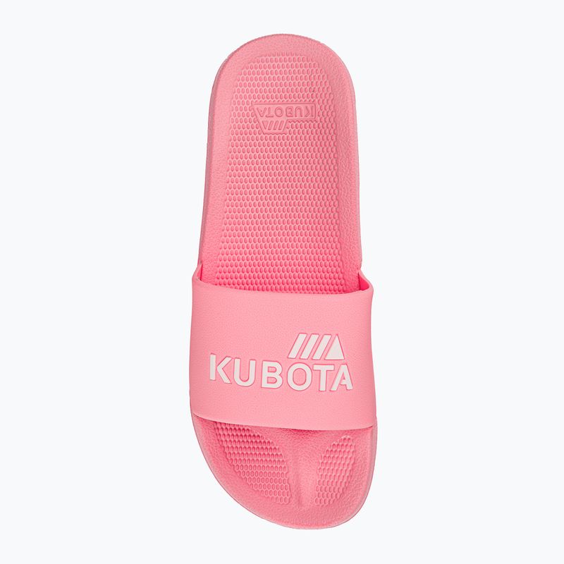 Klapki Kubota Basic różowy 6