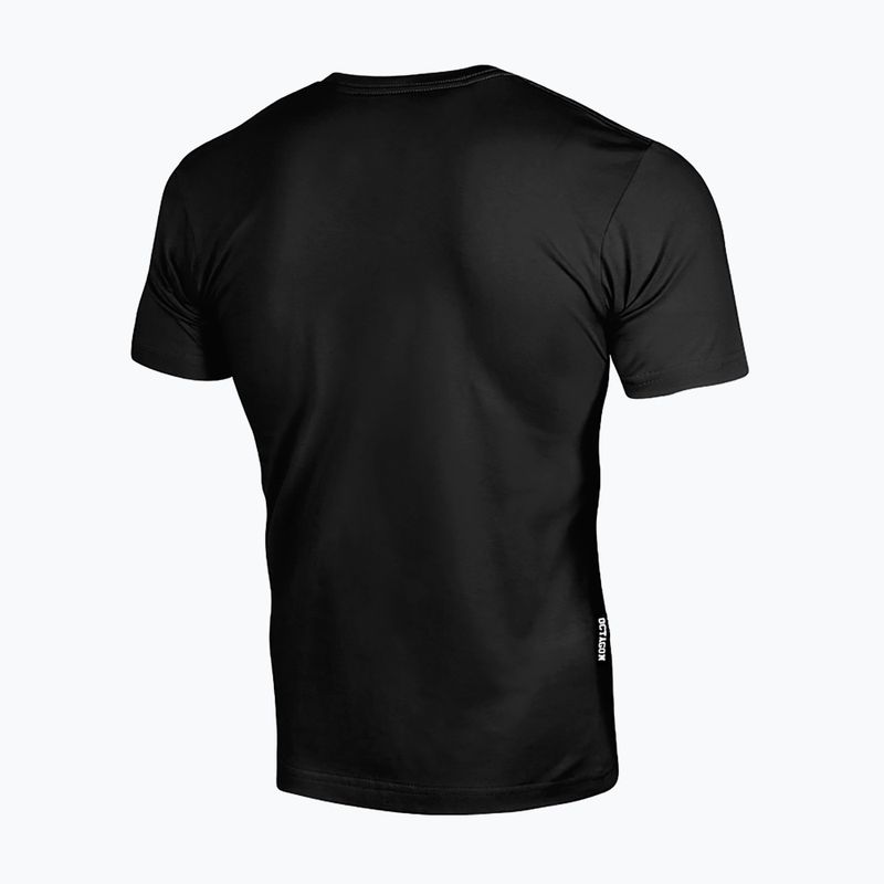 Koszulka męska Octagon Small Logo black/grey 2