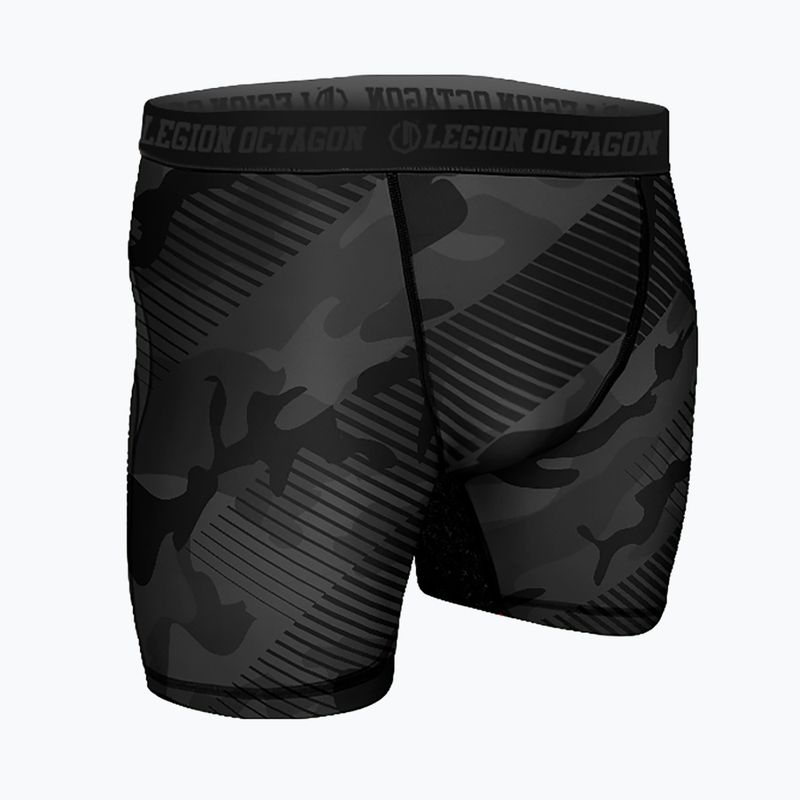 Spodenki treningowe męskie Octagon Legion Line Camo black 3