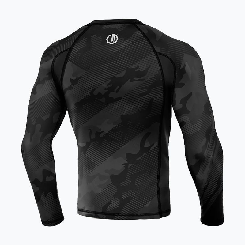 Rashguard longsleeve męski Octagon Rashguard Legion Premium Line Camo Black 2