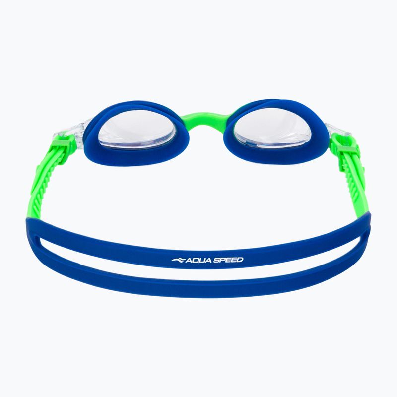 Okulary do pływania dziecięce AQUA-SPEED Amari niebieskie/zielone/jasne 5