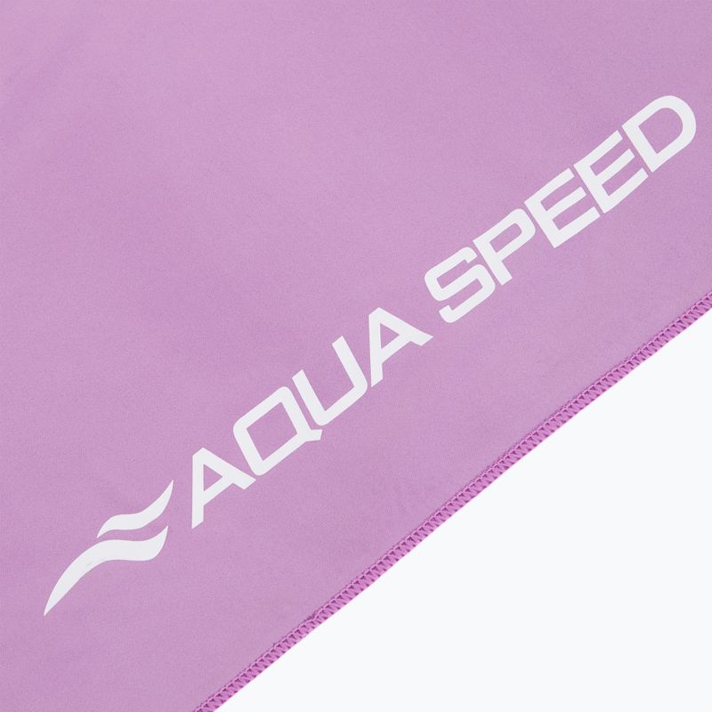 Ręcznik szybkoschnący AQUA-SPEED Dry Flat 70 x 140 cm fioletowy 2