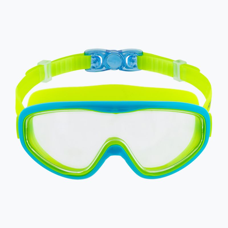 Maska do pływania dziecięca AQUA-SPEED Tivano JR niebieska/zielona 2