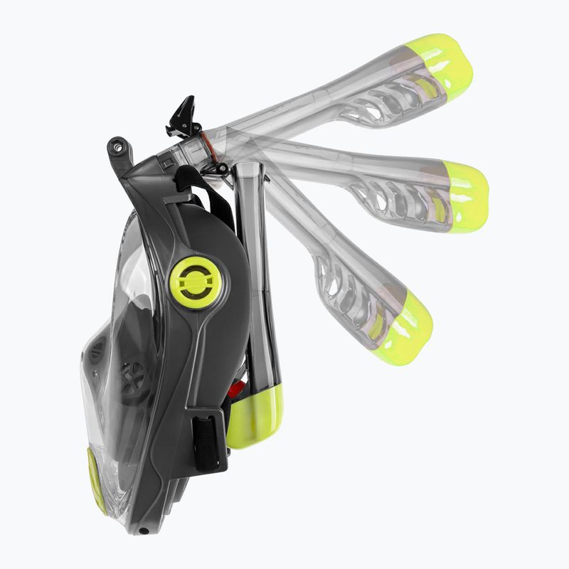 Maska pełnotwarzowa do snorkelingu AQUA-SPEED Spectra 2.0 czarna 8