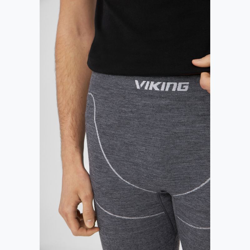 Spodnie termoaktywne męskie Viking Lan Pro dark grey/light grey 3