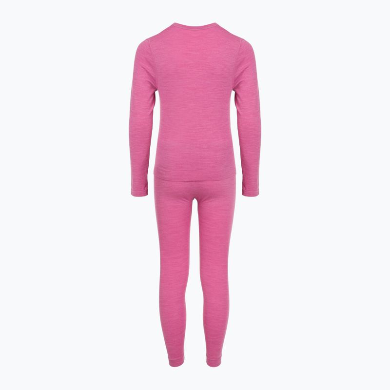 Komplet bielizny termoaktywnej dziecięcej Viking Flam pink 2