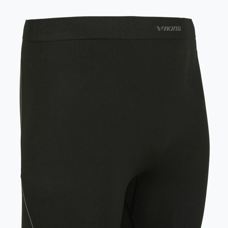 Spodnie termoaktywne męskie Viking Eiger 2.0 3/4 black/grey 10