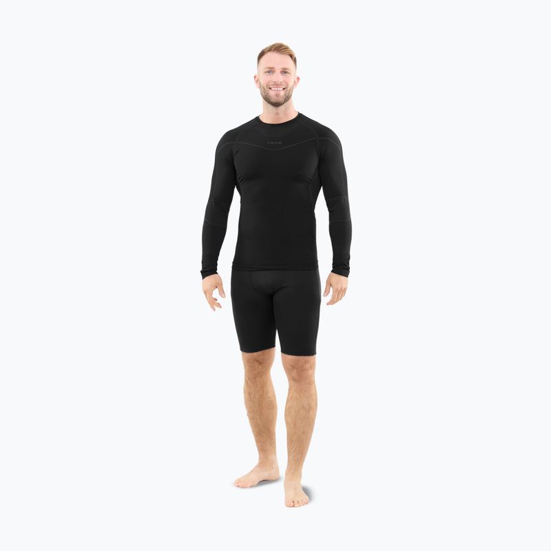 Bluza termoaktywna męska Viking Gary black 2