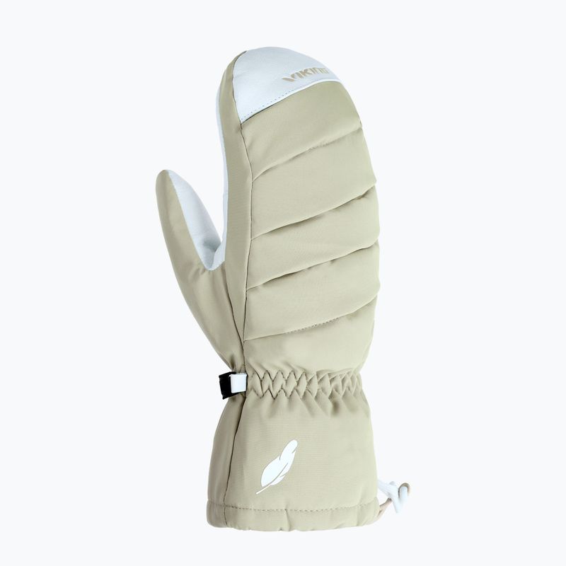 Rękawice narciarskie damskie Viking Ogama Ski beige 2