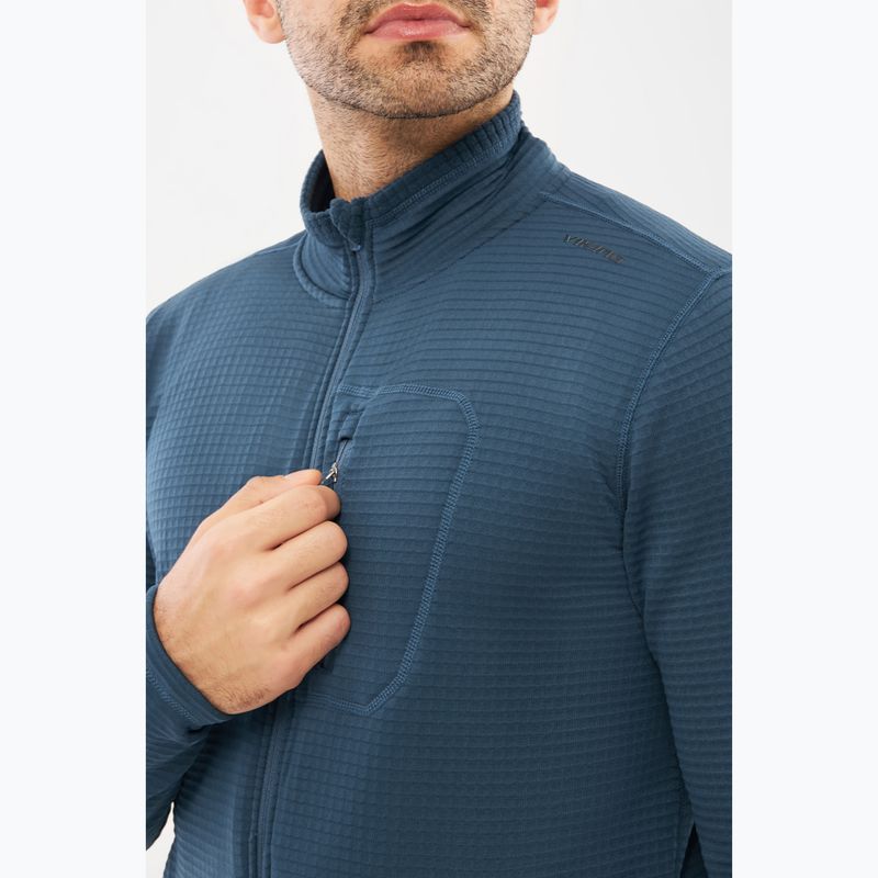 Bluza trekkingowa męska Viking Admont Full Zip navy 4