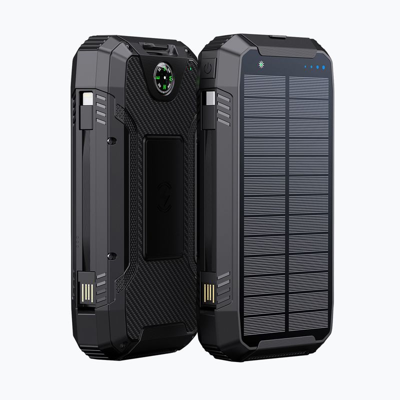 Powerbank solarny PowerNeed S20000Q 1.5W czarny
