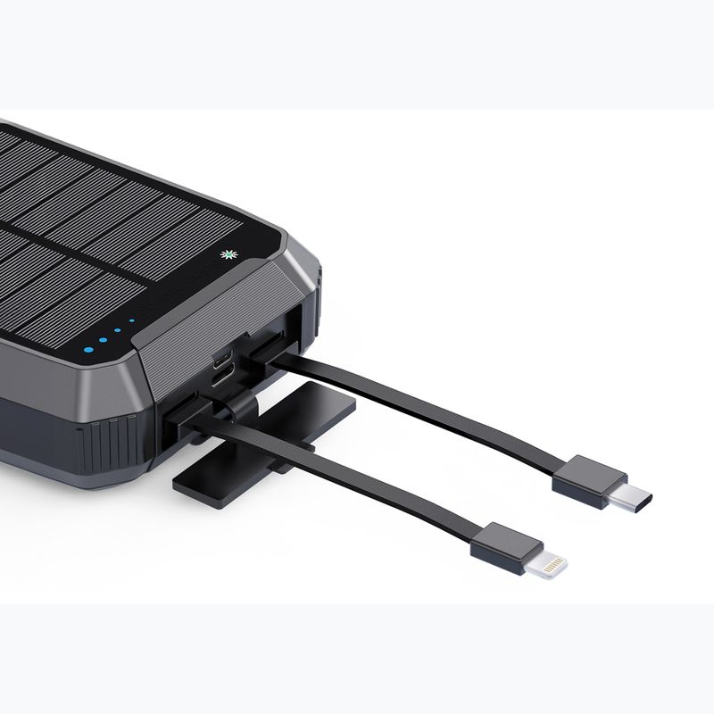 Powerbank solarny PowerNeed S20000Q 1.5W czarny 5