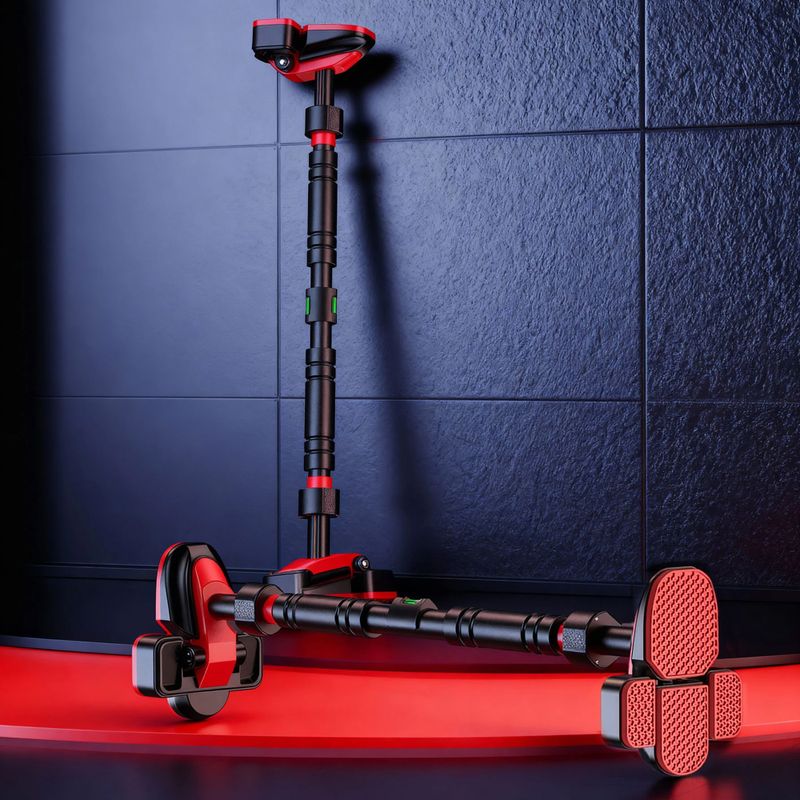 Drążek do podciągania HMS DD500 black/red 8