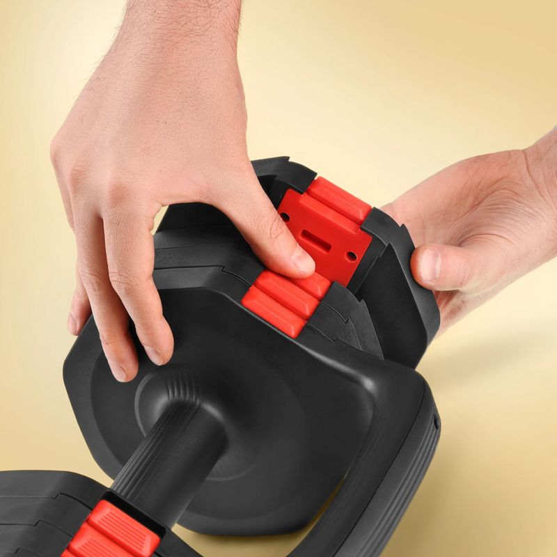 Hantel regulowany HMS HL05 3w1 11,34 kg kg black/red 8