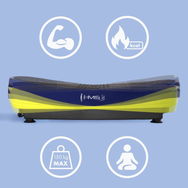 Platforma wibracyjna HMS SVP11 dark blue/lime 4