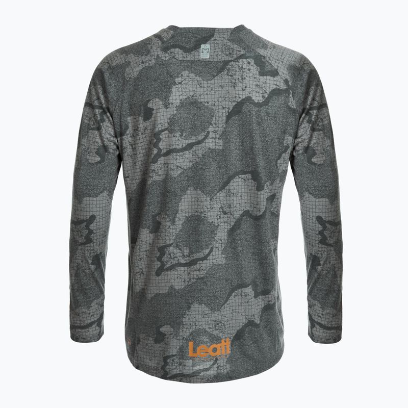 Longsleeve rowerowy męski Leatt MTB Gravity 2.0 granite 2