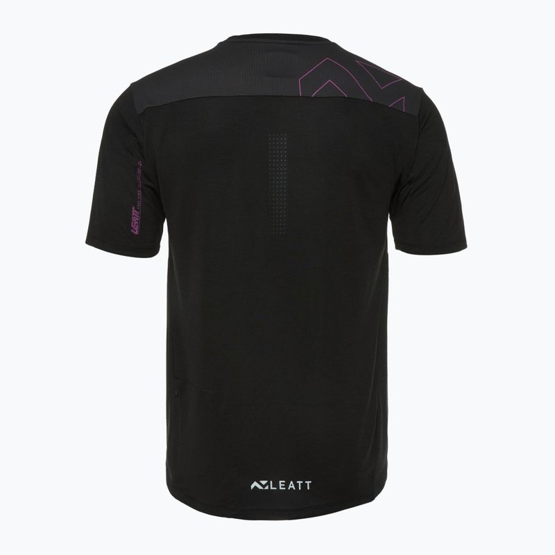 Koszulka rowerowa męska Leatt MTB Trail 1.0 black 2