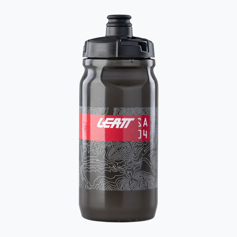 Bidon rowerowy Leatt DuoValve 600 ml smoke