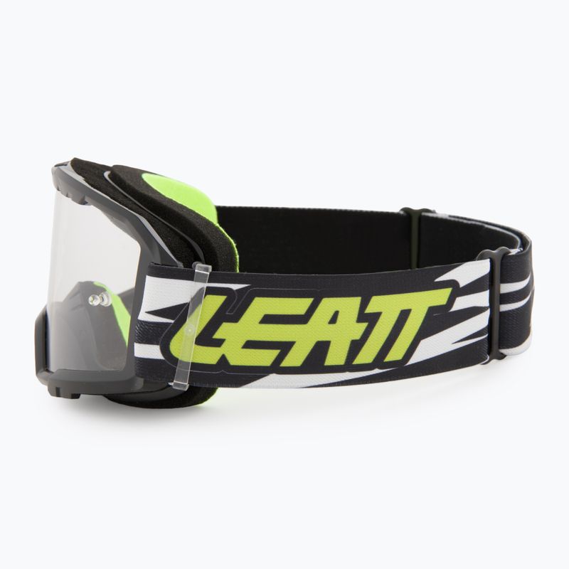 Gogle rowerowe dziecięce Leatt Vizion 2.5 Small black/neon yellow 4