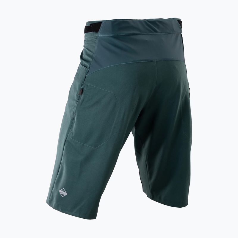 Spodenki rowerowe męskie Leatt MTB Trail 3.0 Liner spruce green 2