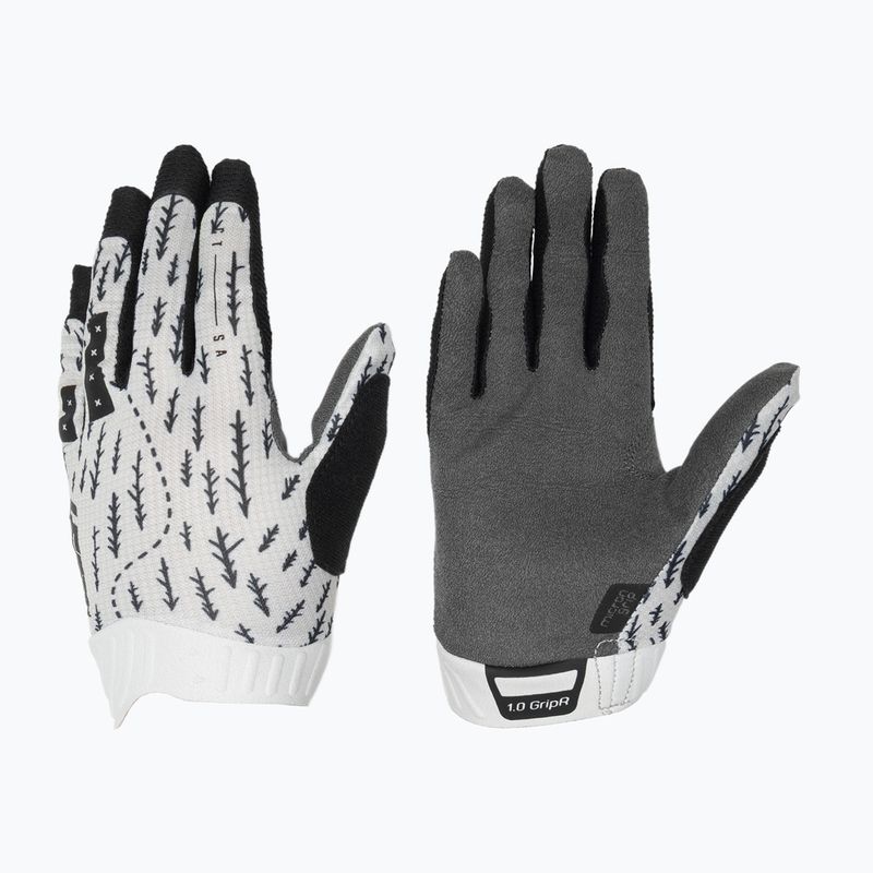 Rękawiczki rowerowe dziecięce Leatt MTB 1.0 GripR Jr trails white