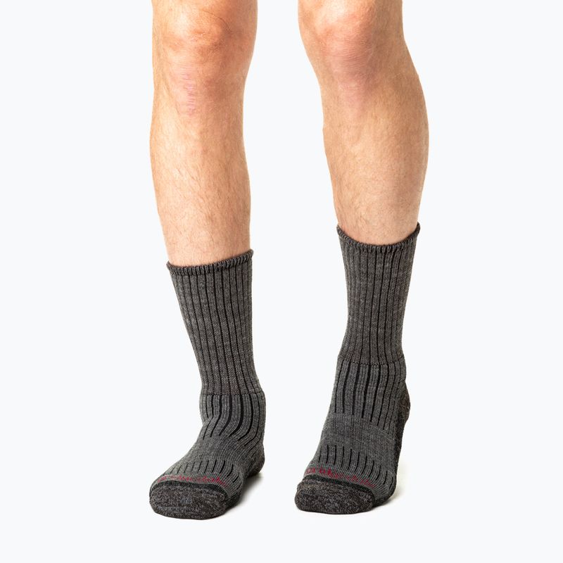 Skarpety męskie Bridgedale Midweight Merino Comfort Boot Original charcoal 5