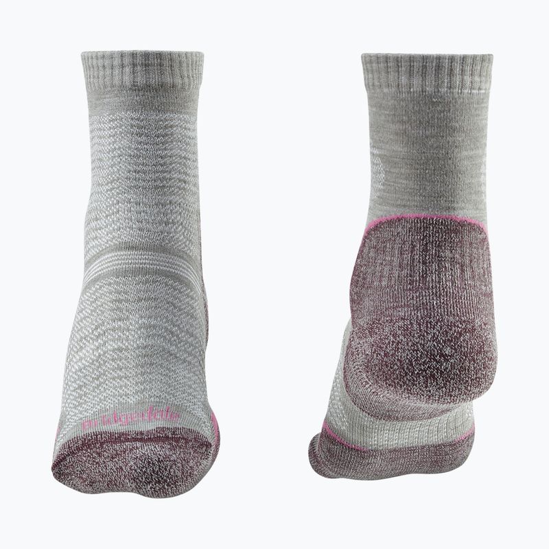 Skarpety trekkingowe damskie Bridgedale Hike Ultralight Performance Crew aubergine 2