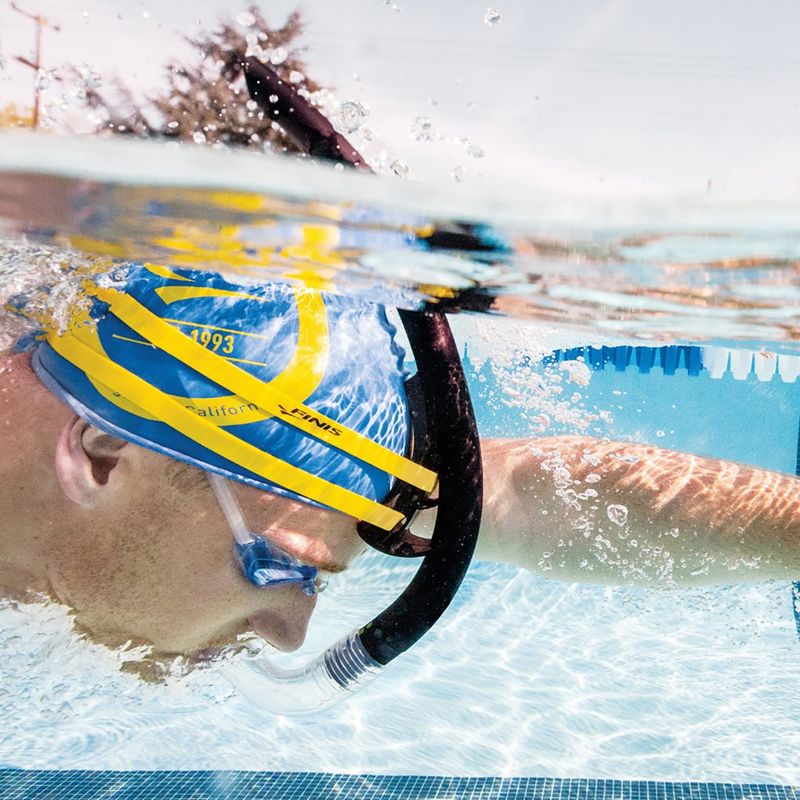 Rurka czołowa do pływania FINIS Stability Snorkel black 4